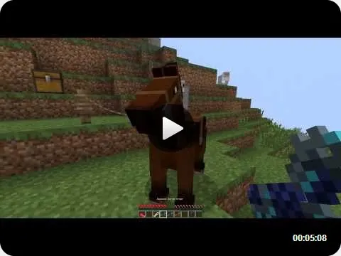 Как приручить лошадей в Minecraft