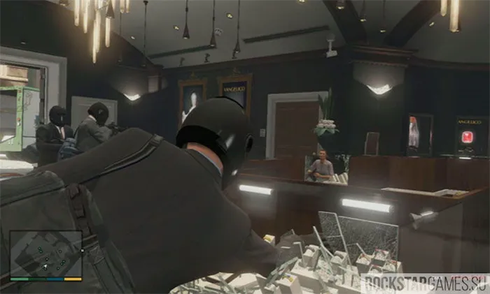 Ограбление ювелирного - миссия GTA 5