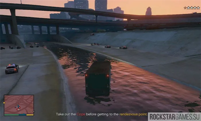 Ограбление ювелирного - миссия GTA 5