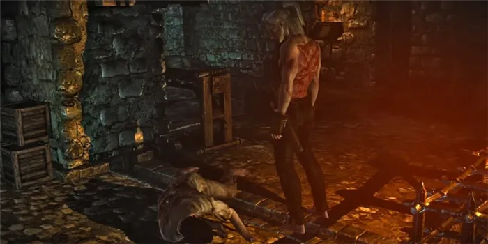 Прохождение пролога игры Ведьмак 2 - Подземелья замка Ла Валетт