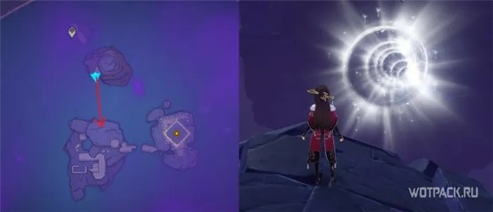 Путь к башне пустоты Genshin impact