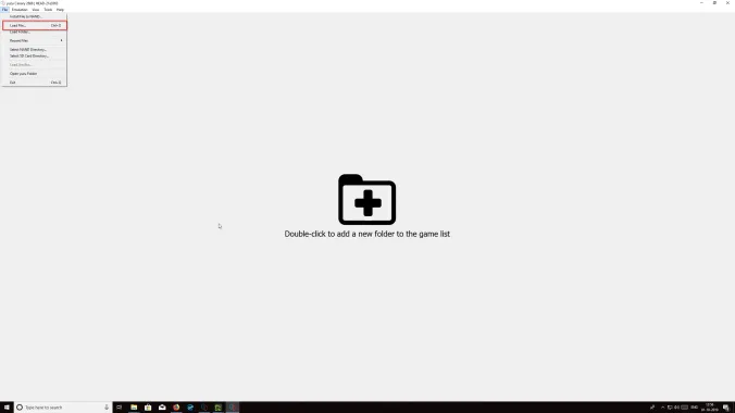 щелкните файл, затем Загрузить файл