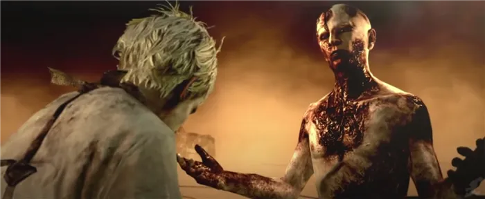 Лесли Визерс и Рувик в хоррор-игре The Evil Within