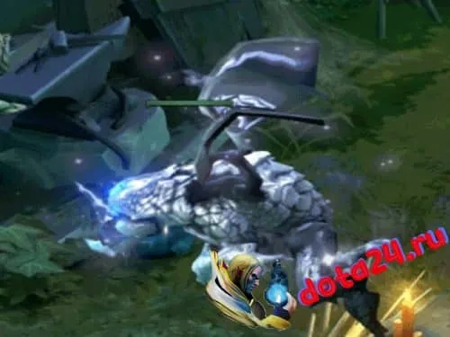 Самый дорогой курьер в Доте