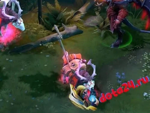 Самый дорогой курьер в Доте