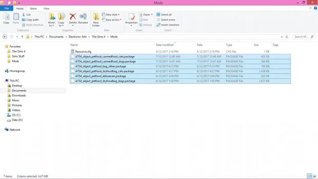 Sims 4 моды установка 4