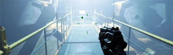 Пистолет, мост, звук шагов. идем прямиком в следующий абзац нашей истории.